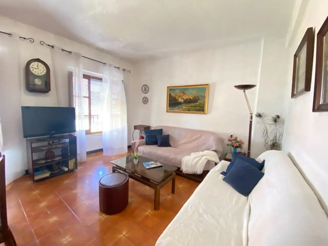 Sala d'estar de Casa o xalet en venda en Vilamarxant amb Jardí privat, Terrassa i Traster
