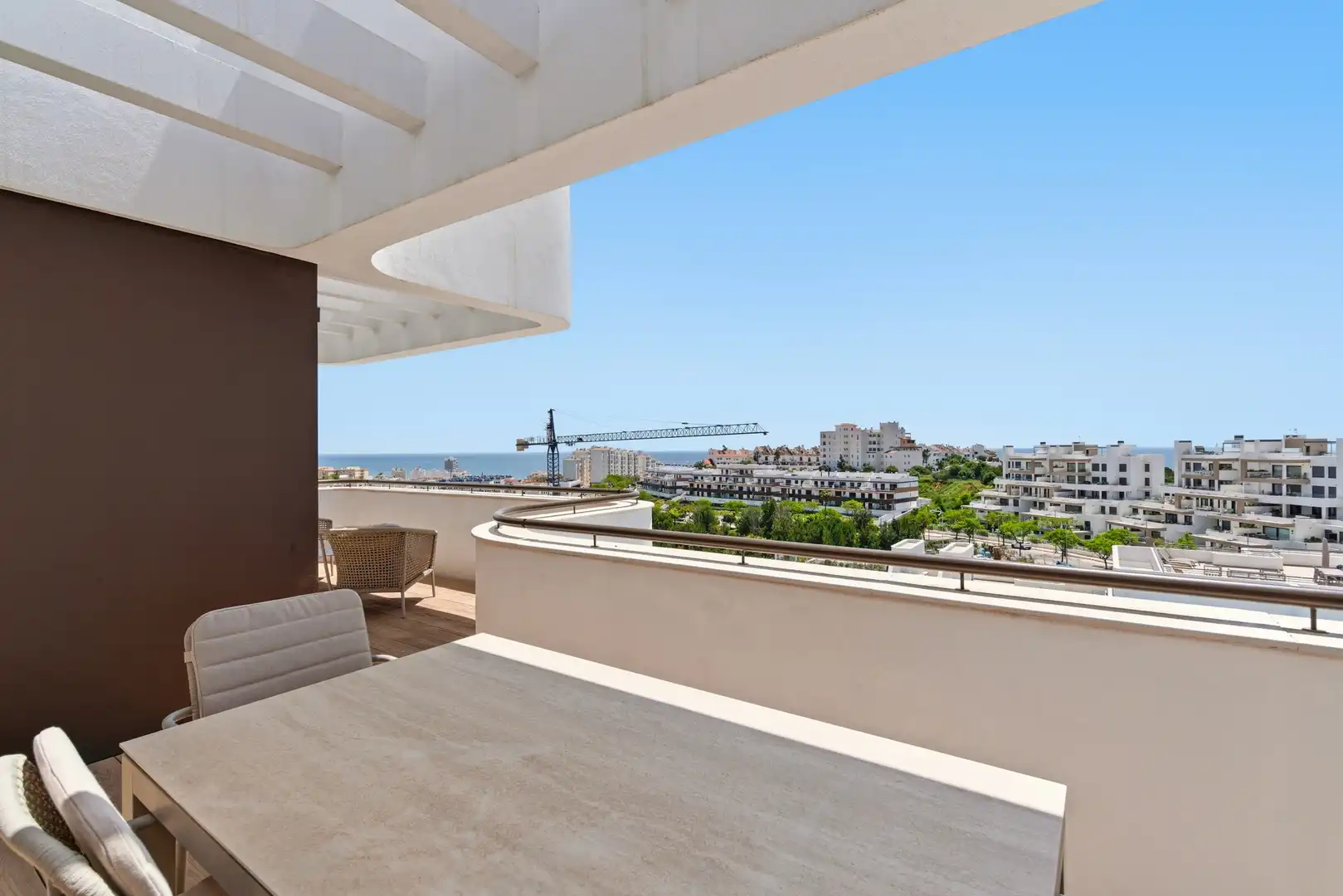 Terrace of Attic for sale in Estepona  with Air Conditioner, Terrace and Swimming Pool