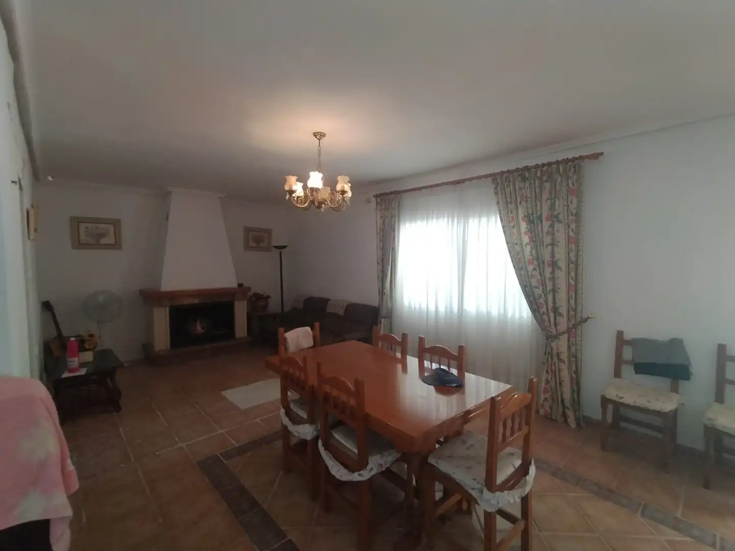 Sala de estar de Casa o chalet en venta en Sax con Jardín privado, Terraza y Trastero