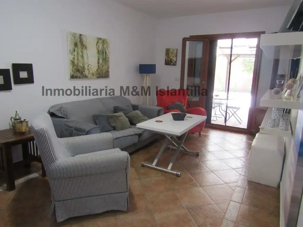 Sala de estar de Apartamento en venta en Ayamonte con Jardín privado, Amueblado y Horno