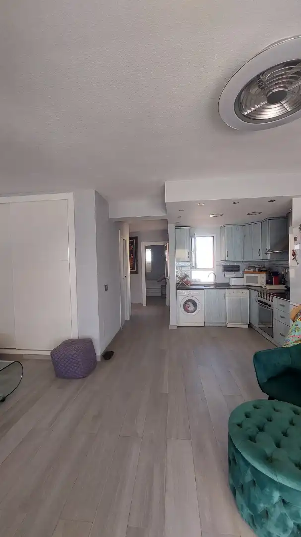 Cocina de Dúplex de alquiler en La Manga del Mar Menor con Aire acondicionado, Terraza y Amueblado