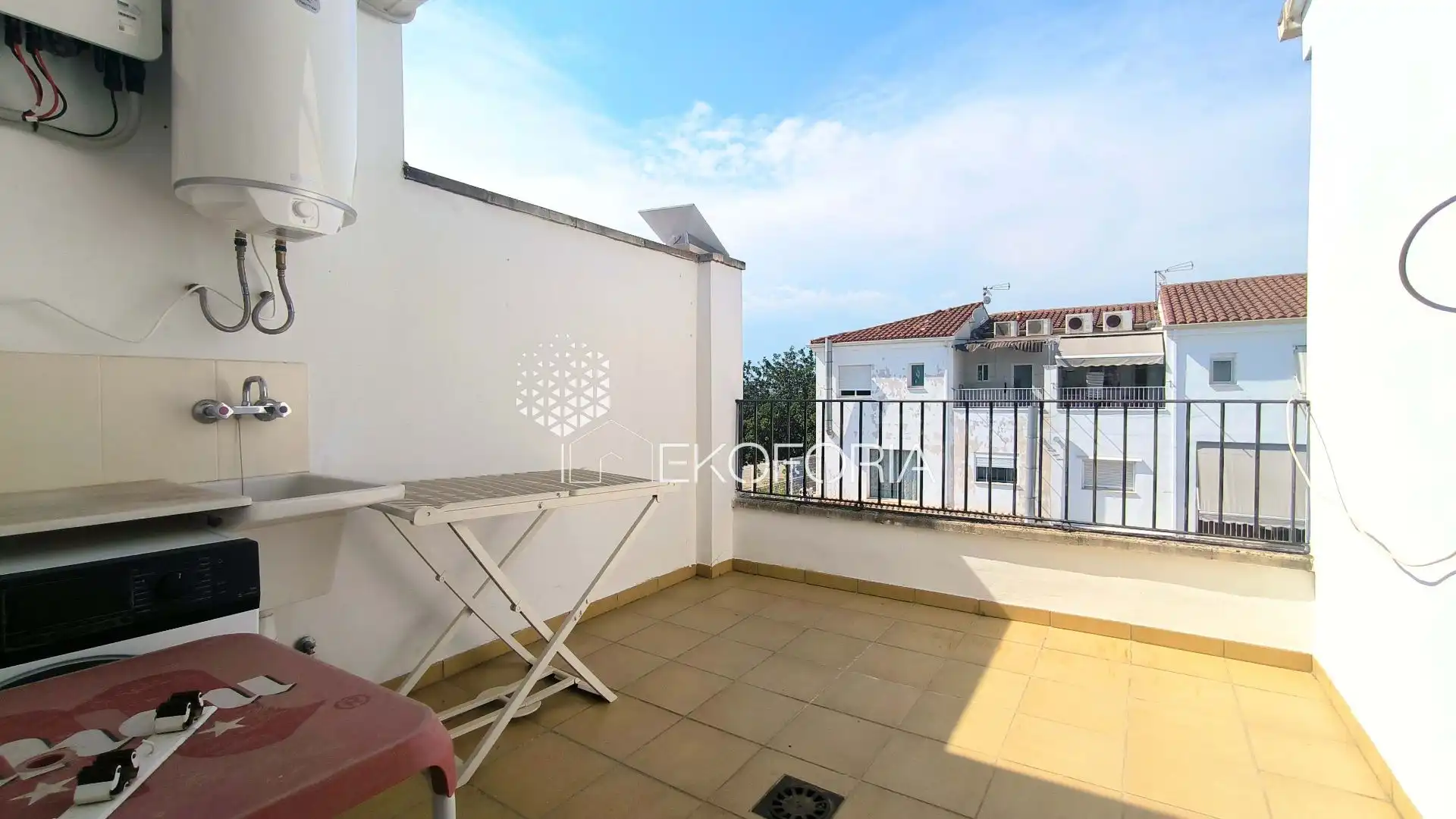 Terraza de Casa adosada en venta en Beneixida con Aire acondicionado, Calefacción y Jardín privado