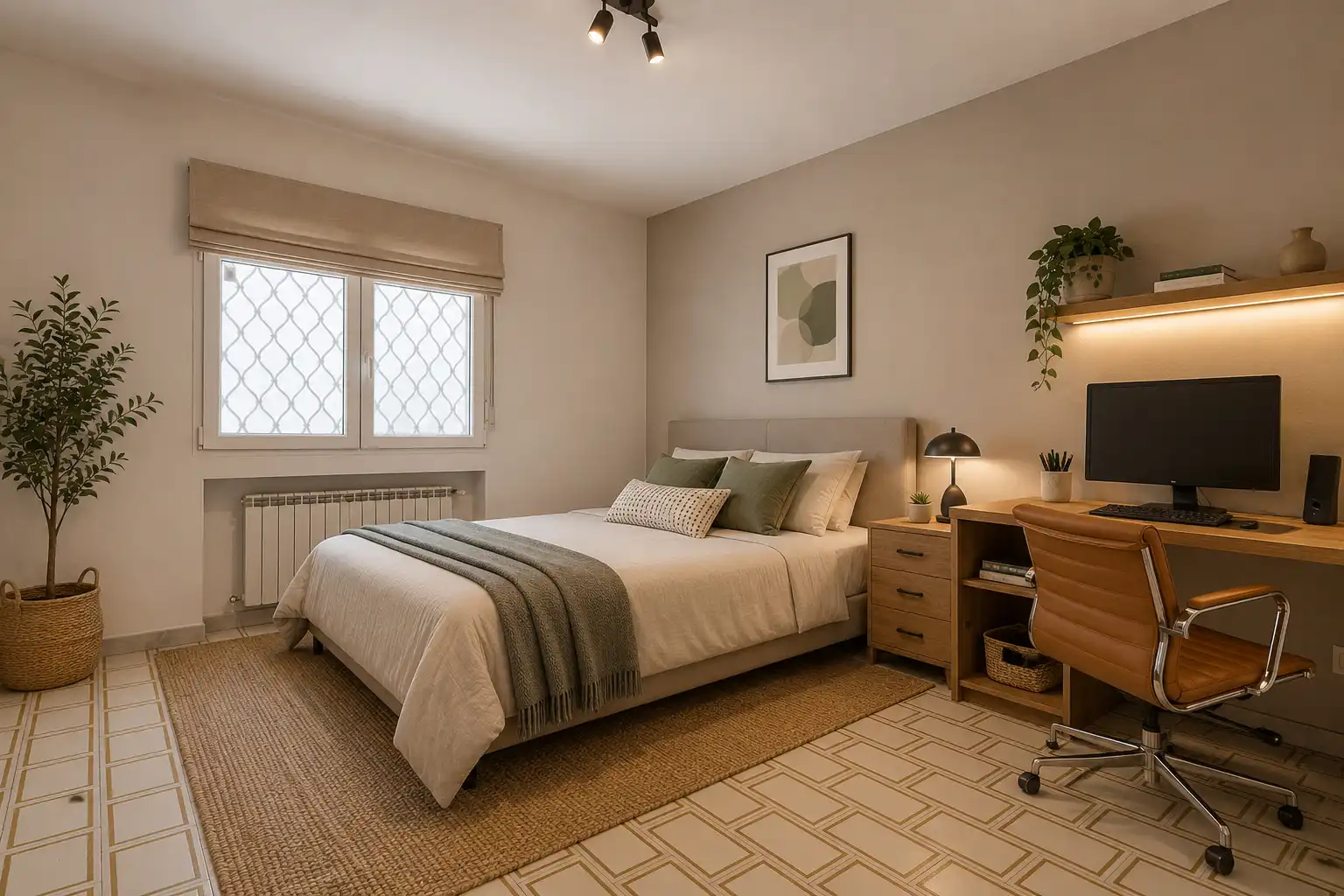 Bedroom of Houses for sale in Valdemorillo  with Heating, Private garden and Terrace