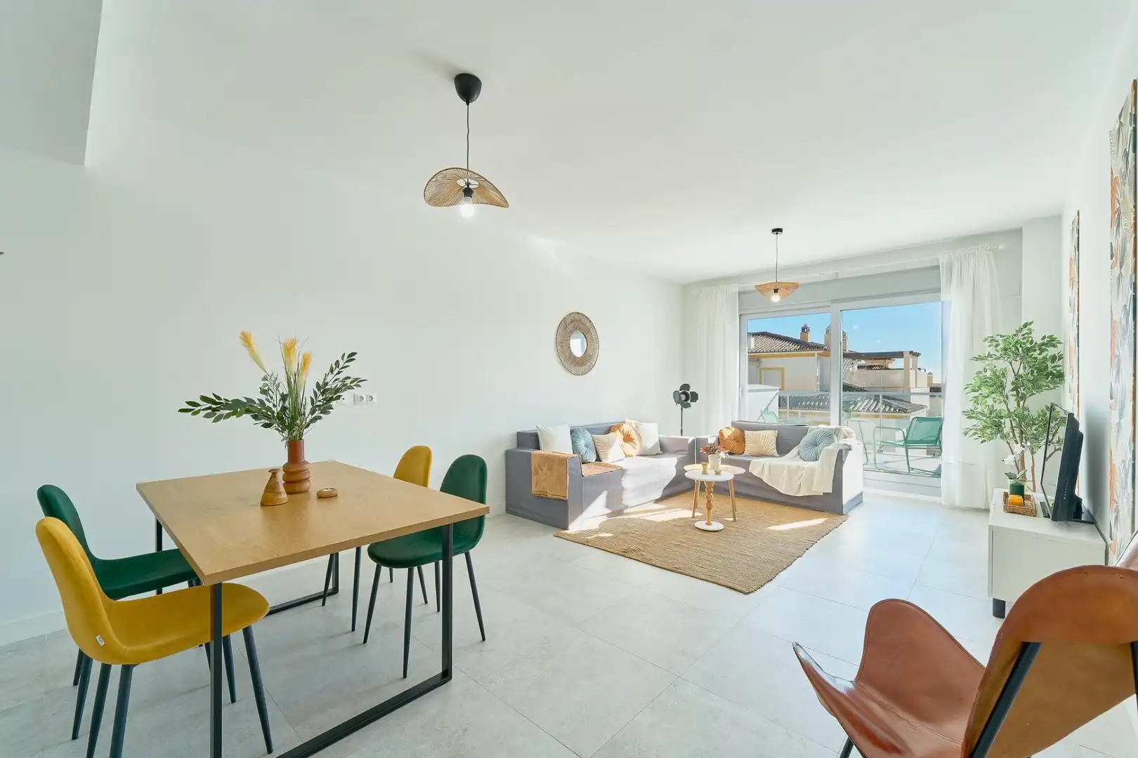 Living room of Attic for sale in Benalmádena  with Air Conditioner, Heating and Terrace