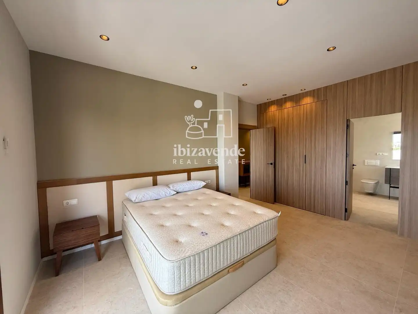 Dormitori de Casa o xalet de lloguer en Santa Eulària des Riu amb Aire condicionat, Moblat i Alarma