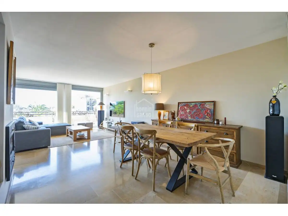 Comedor de Apartamento en venta en Ciutadella de Menorca con Calefacción, Terraza y Piscina