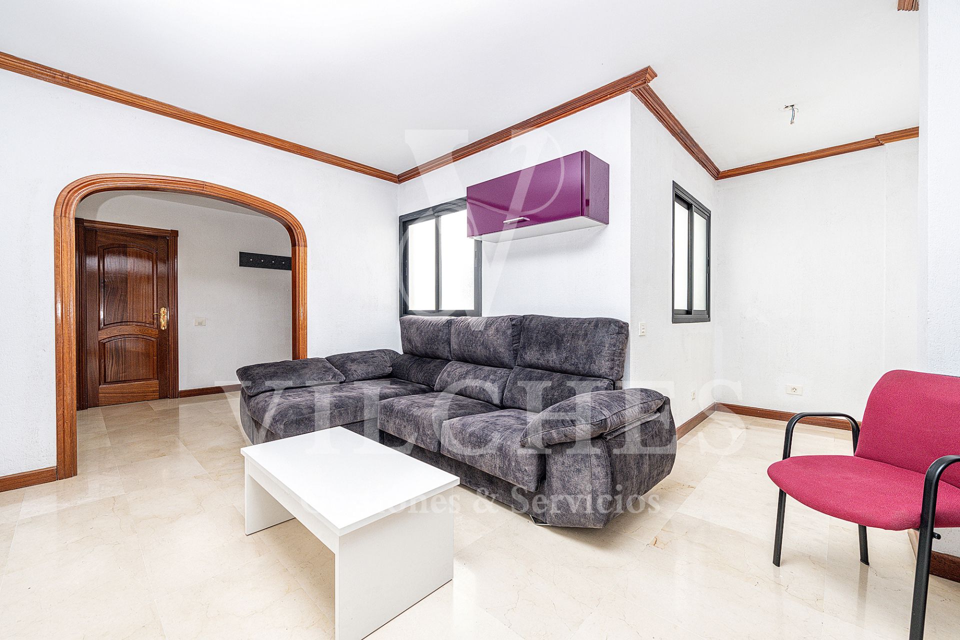 Living room of Flat to rent in Arucas  with Furnished, Oven and Washing machine