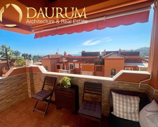 Exterior view of Flat for sale in Rincón de la Victoria  with Air Conditioner, Terrace and Storage room