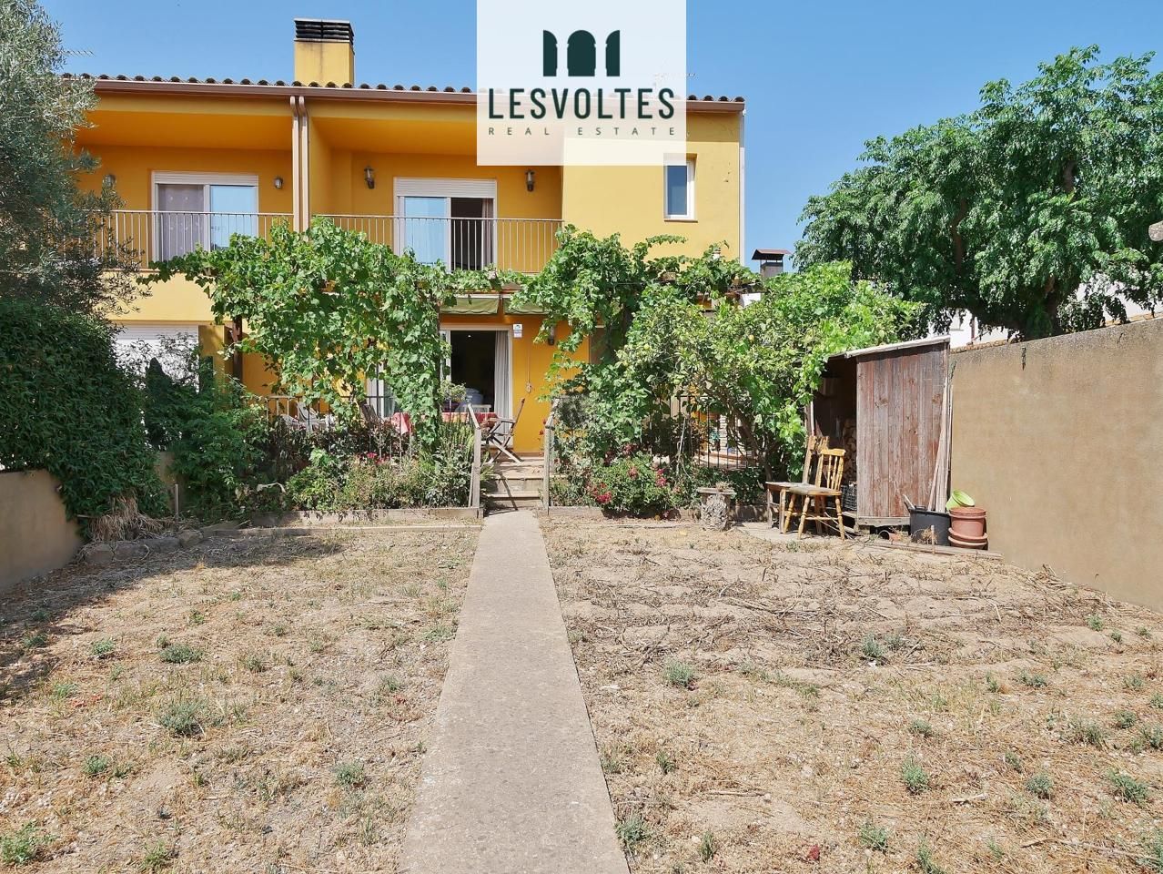 Exterior view of Single-family semi-detached for sale in Palafrugell  with Heating, Private garden and Terrace