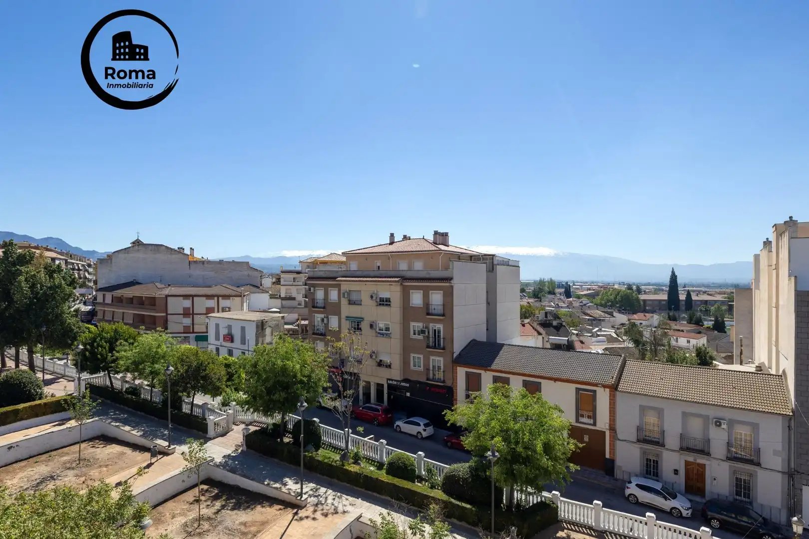 Vista exterior de Piso en venta en Atarfe con Balcón