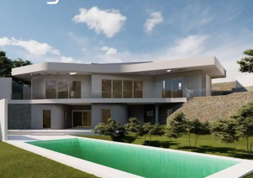Exterior view of Houses for sale in Jávea / Xàbia  with Swimming Pool