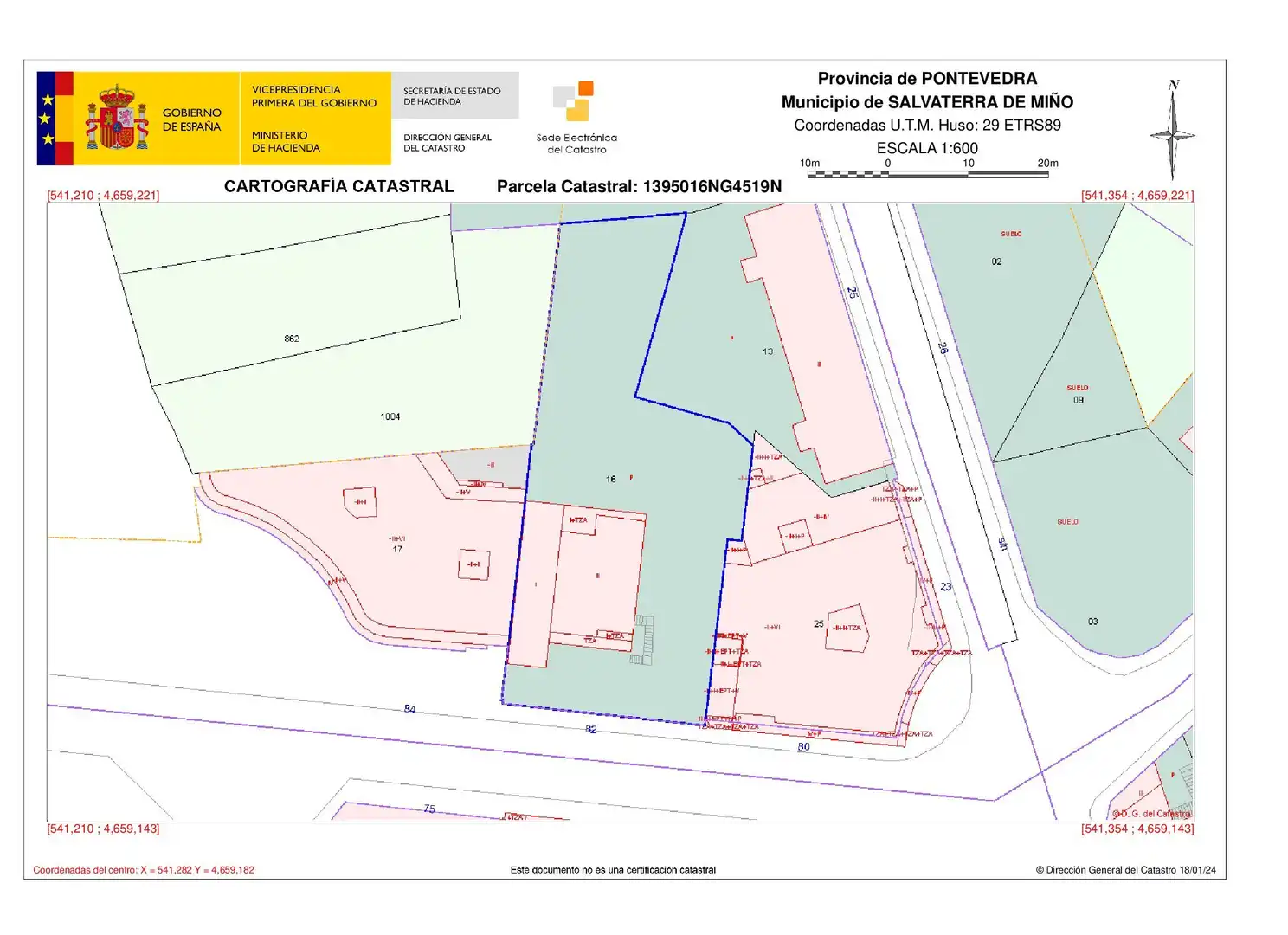 Buildings for sale in Rúa Castelao, Salvaterra de Miño