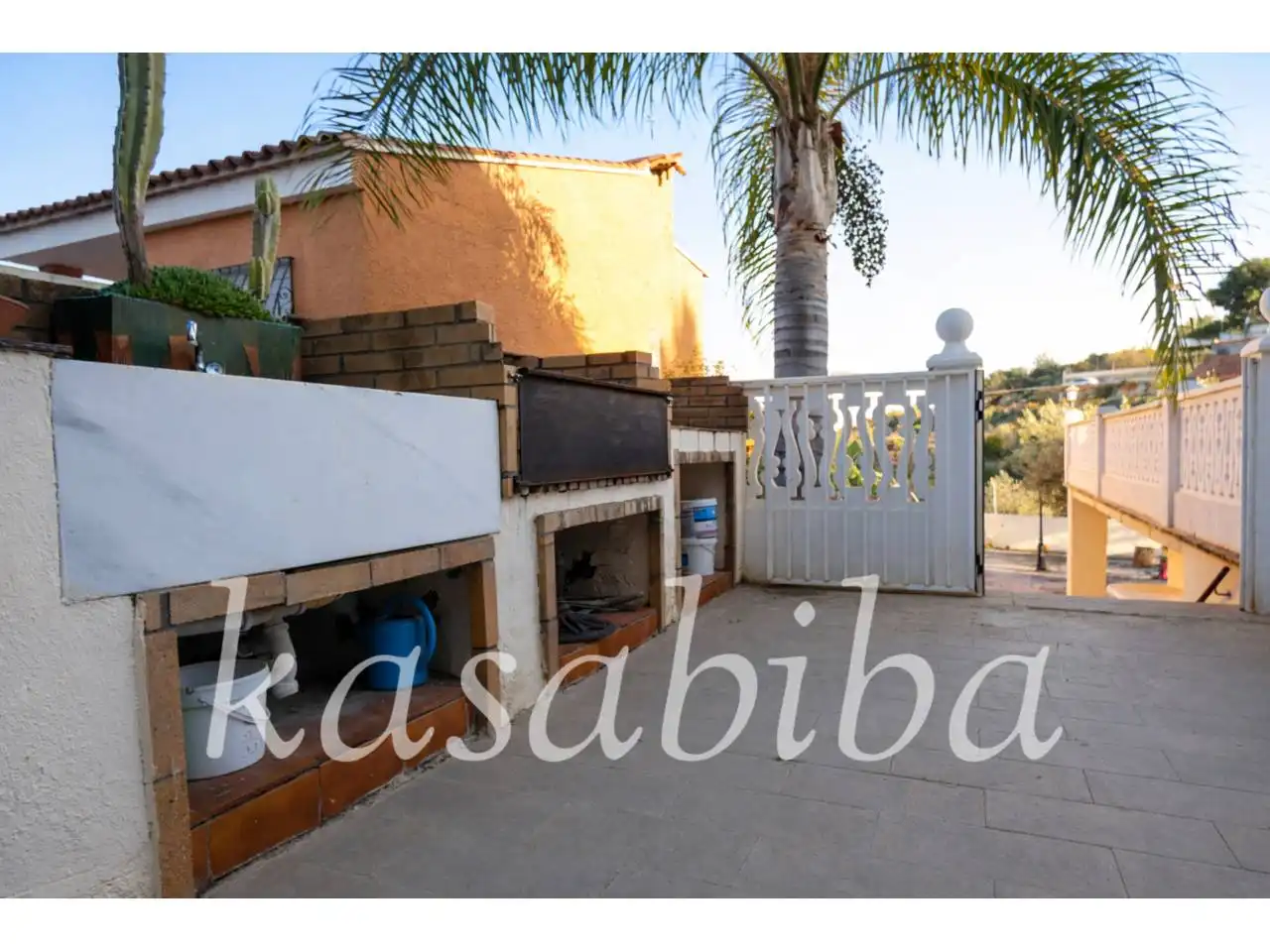 Terraza de Casa o chalet en venta en Chiva con Aire acondicionado, Calefacción y Jardín privado