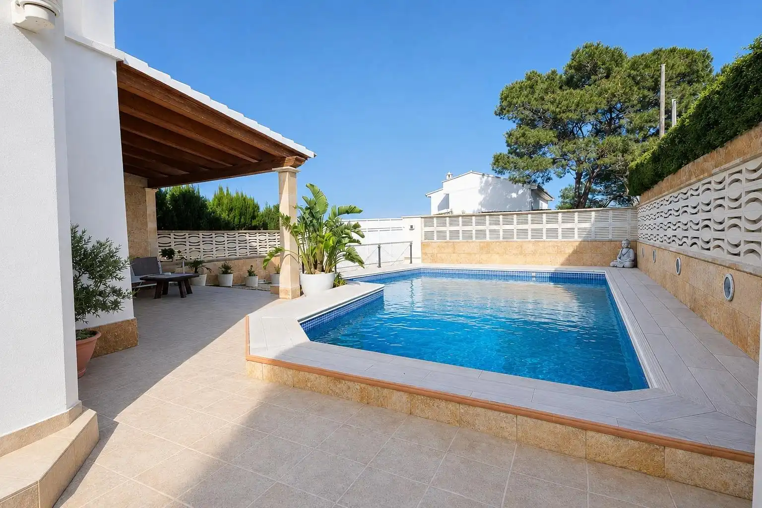 Piscina de Casa o xalet en venda en Llucmajor amb Aire condicionat, Calefacció i Jardí privat