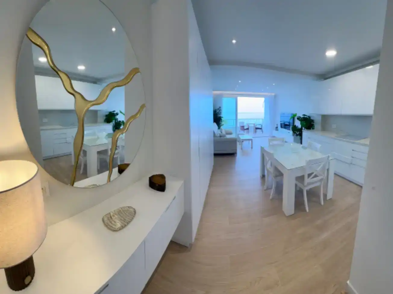 Dining room of Flat for rent in Almuñécar  with Air Conditioner and Furnished