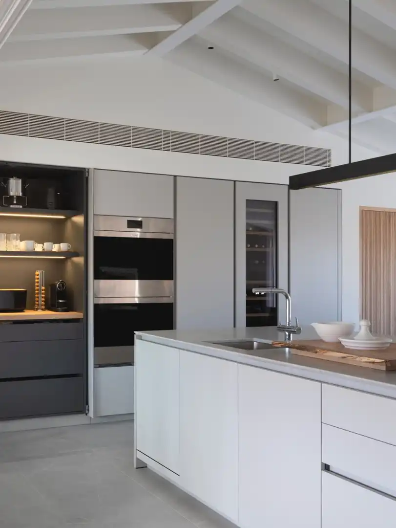 Cocina de Casa adosada en venta en Pollença con Aire acondicionado, Piscina y Amueblado