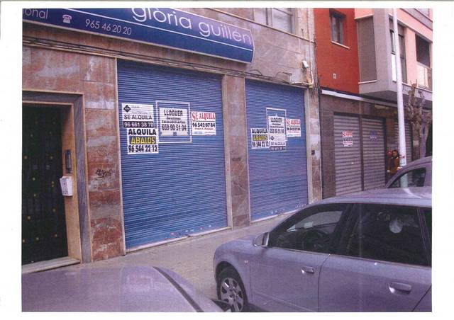 Local comercial en Alquiler en Plaza Crevillente - Antiguos Juzgados - El Asilo