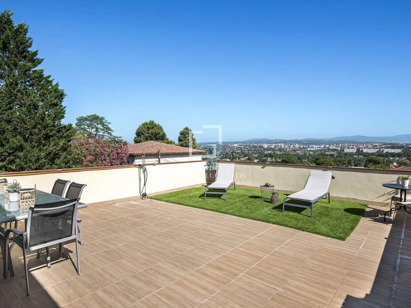 Terraza de Casa o chalet de alquiler en Sant Cugat del Vallès con Aire acondicionado, Calefacción y Terraza