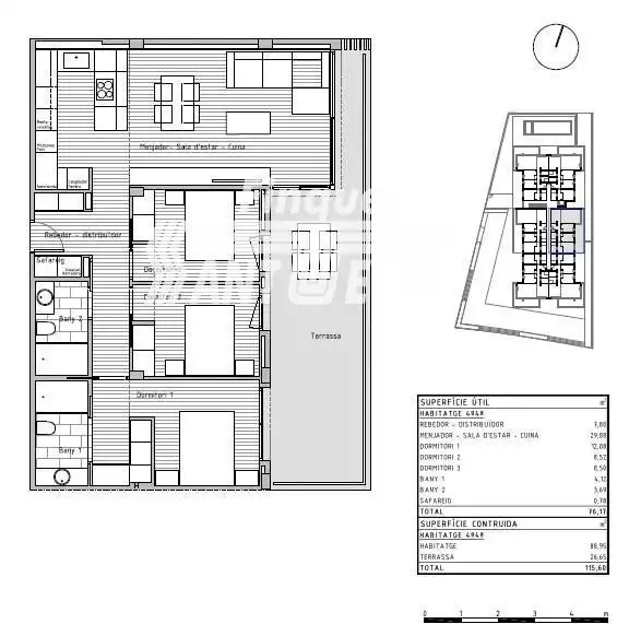 Penthouse mit Pool zum Verkauf in COSTA DAURADA, imagen 26
