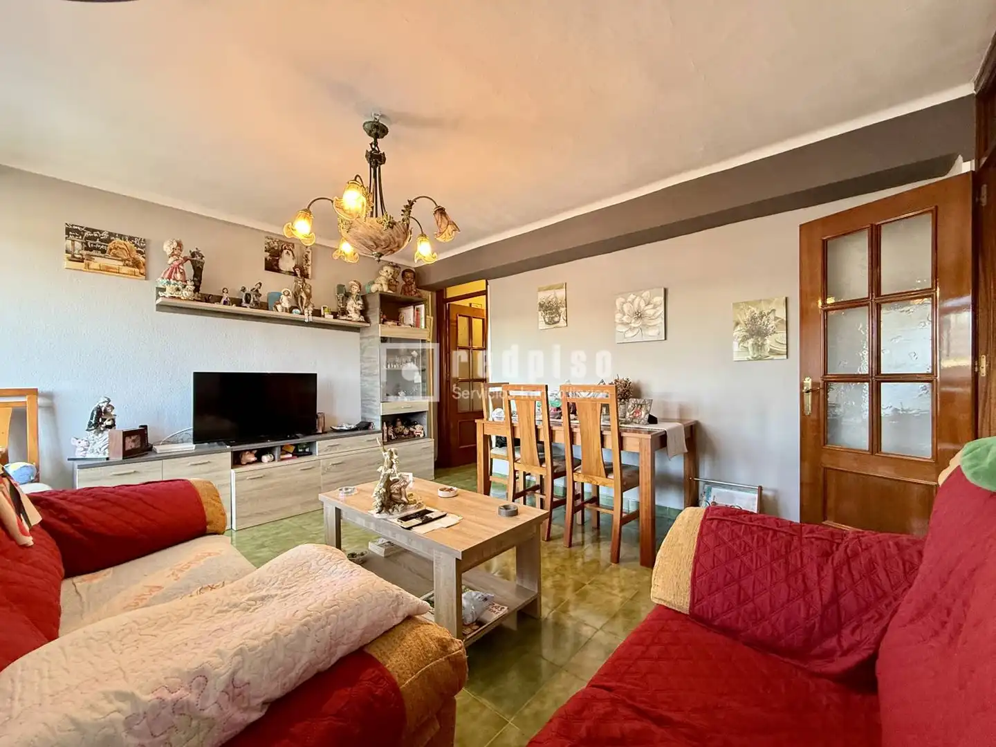 Sala de estar de Piso en venta en Málaga con Terraza