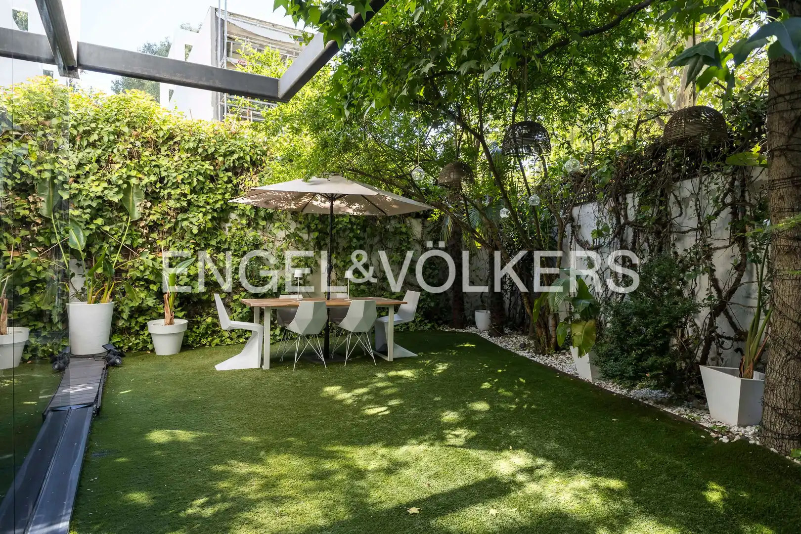 Terraza de Casa o chalet en venta en Madrid con Aire acondicionado, Calefacción y Jardín privado