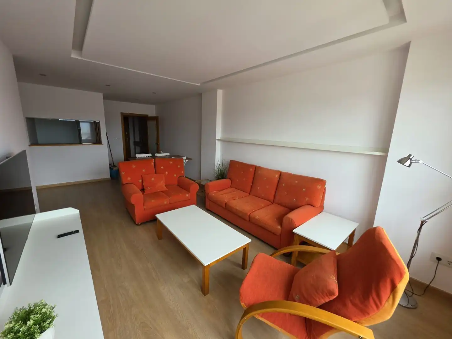 Living room of Flat for rent in A Coruña Capital   with Heating and Furnished
