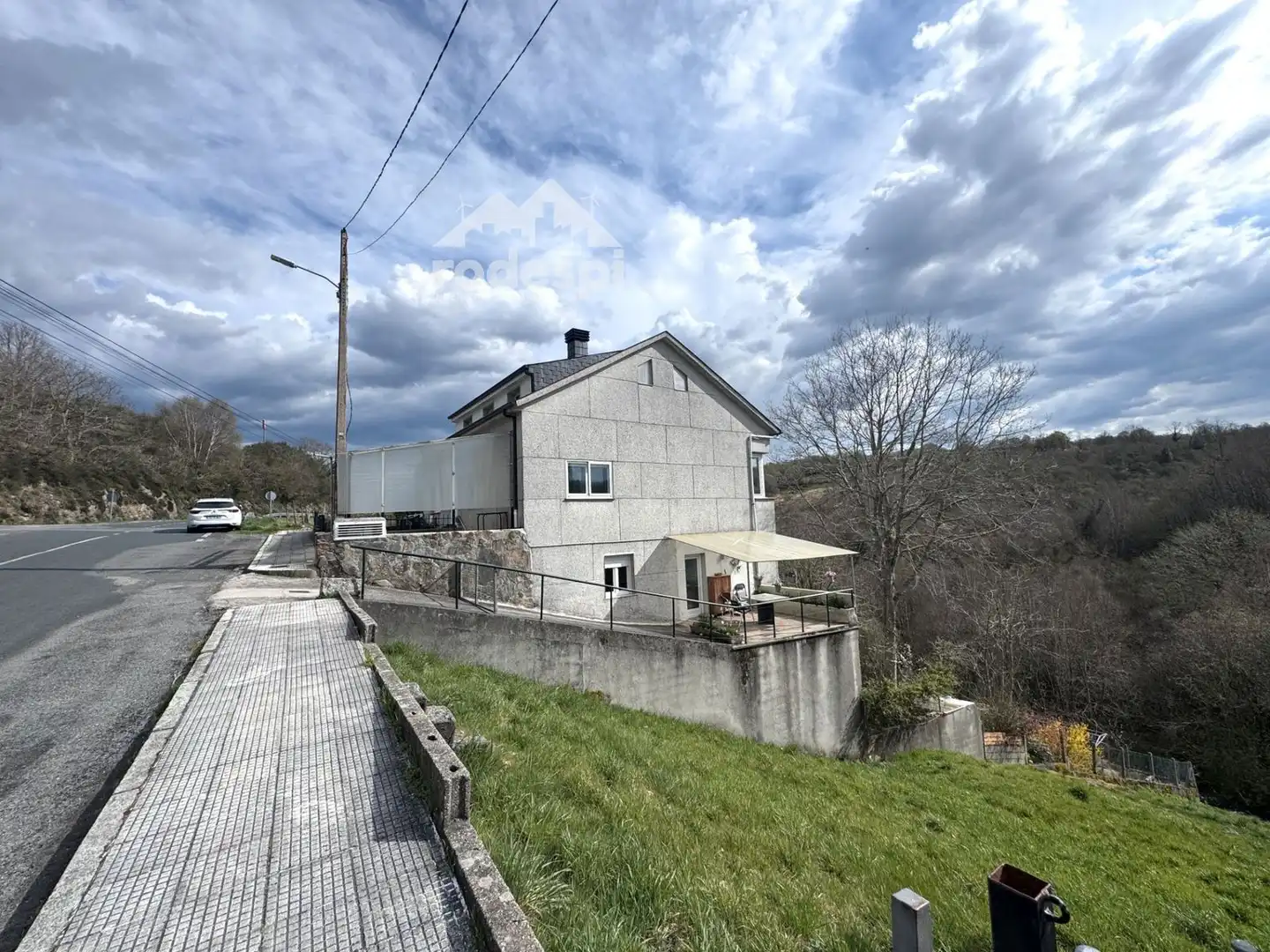 Exterior view of Houses for sale in Montederramo  with Heating, Storage room and Furnished