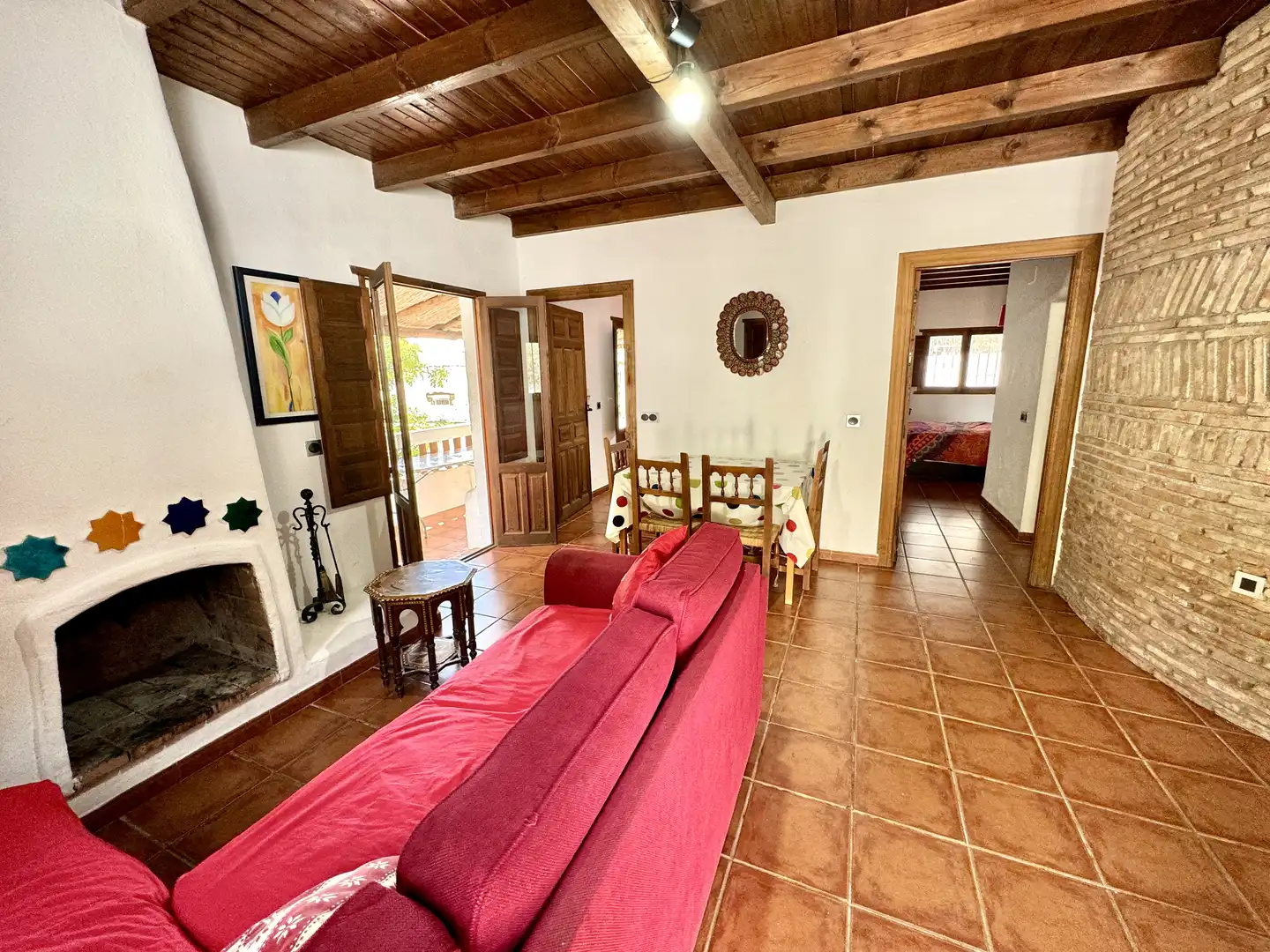 Sala de estar de Terreno en venta en Alpujarra de la Sierra