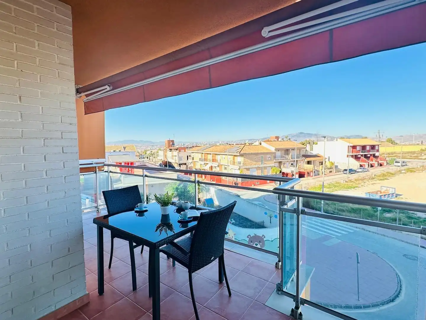 Terrace of Flat for sale in Molina de Segura  with Air Conditioner, Heating and Private garden