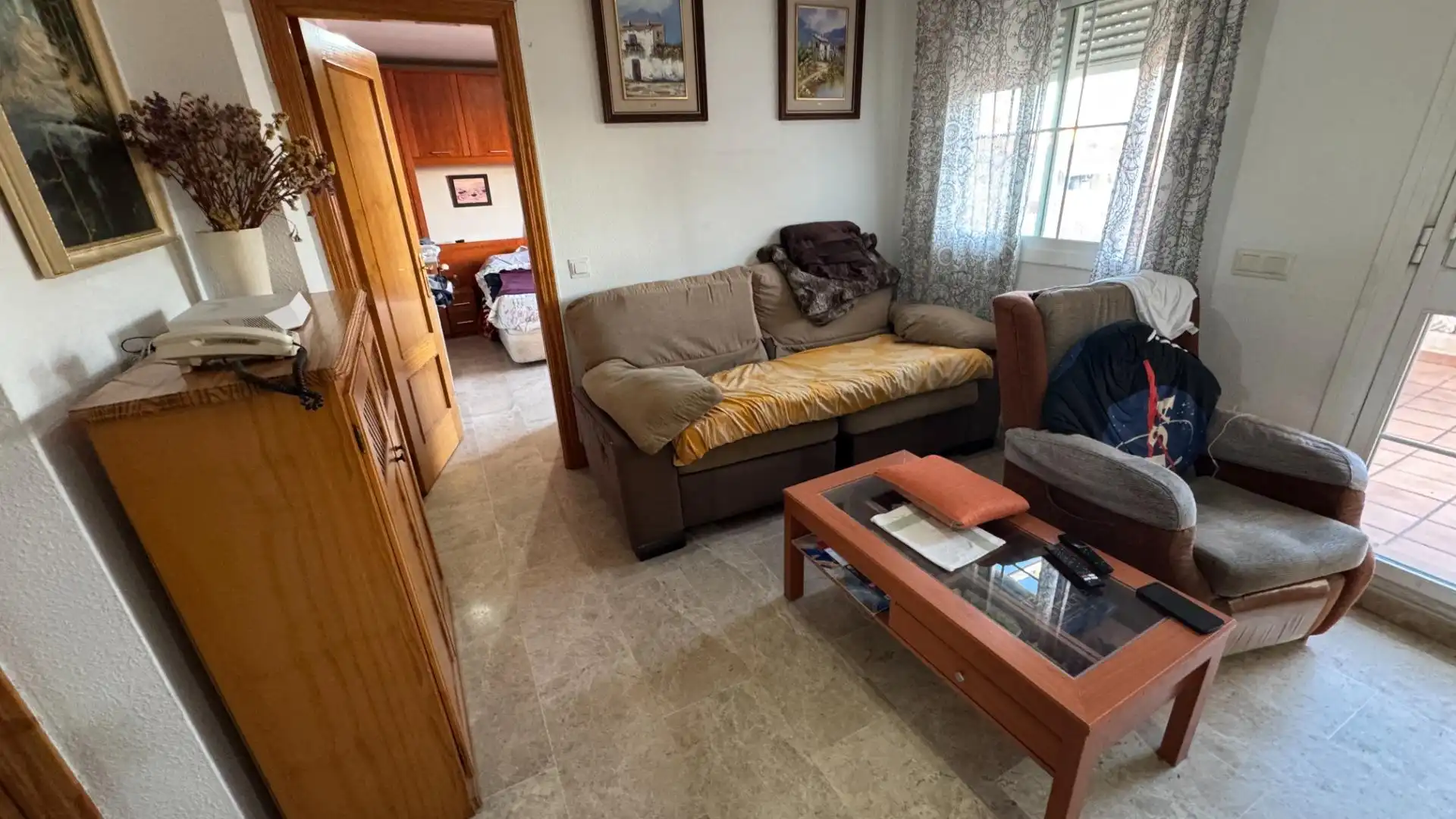 Sala de estar de Ático en venta en Rincón de la Victoria con Aire acondicionado, Terraza y Trastero