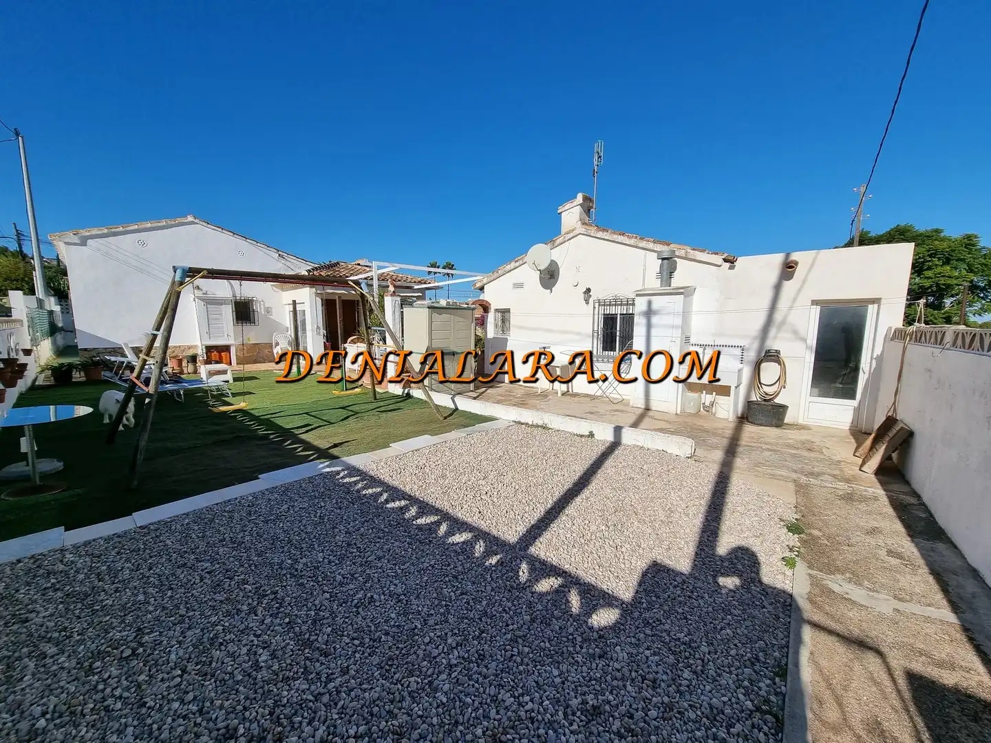 Exterior view of Houses for sale in Dénia  with Air Conditioner, Private garden and Terrace