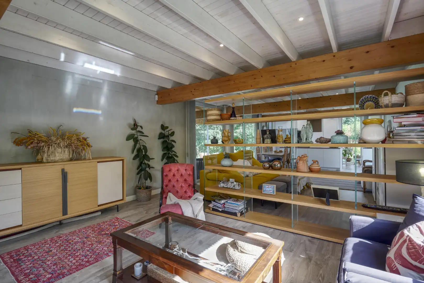 Sala d'estar de Casa o xalet en venda en Brión amb Aire condicionat, Calefacció i Jardí privat