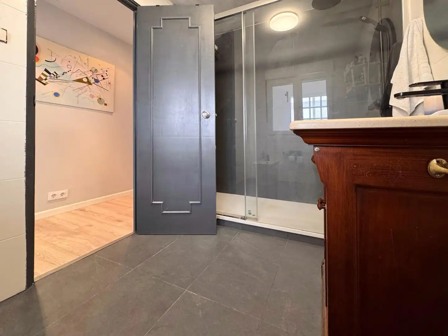 Bathroom of Flat for sale in Pontevedra Capital   with Terrace