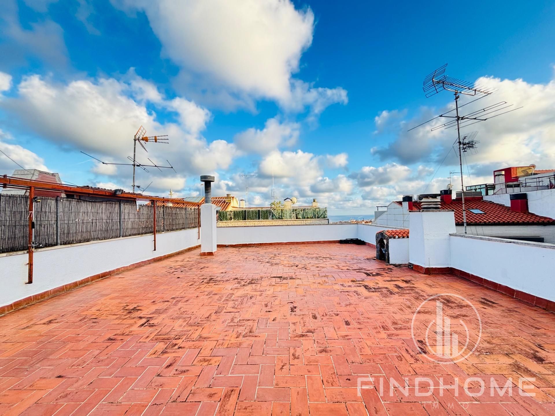 Terrace of Attic for sale in Mataró  with Air Conditioner and Terrace