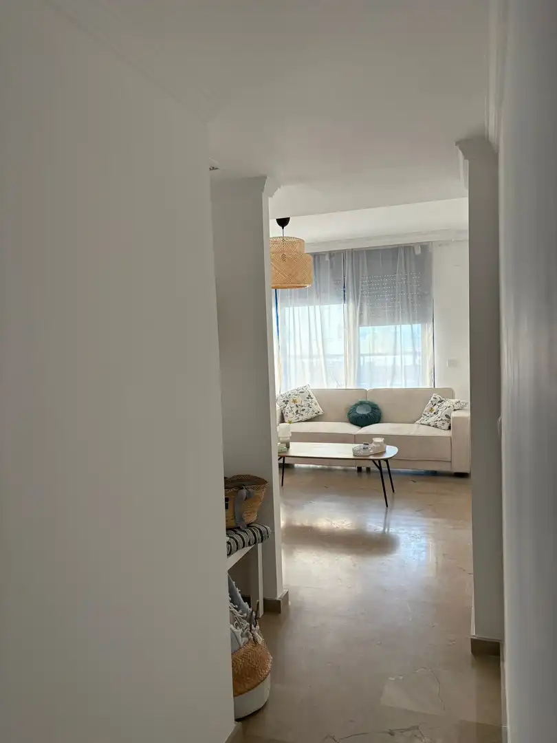 Sala de estar de Apartamento en venta en Calpe / Calp con Aire acondicionado, Terraza y Piscina
