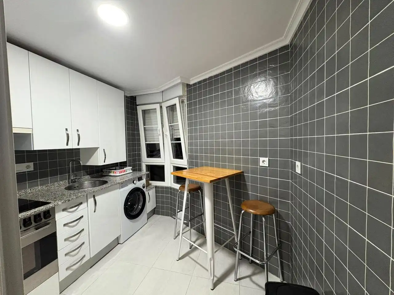Cocina de Piso de alquiler en Santander con Amueblado