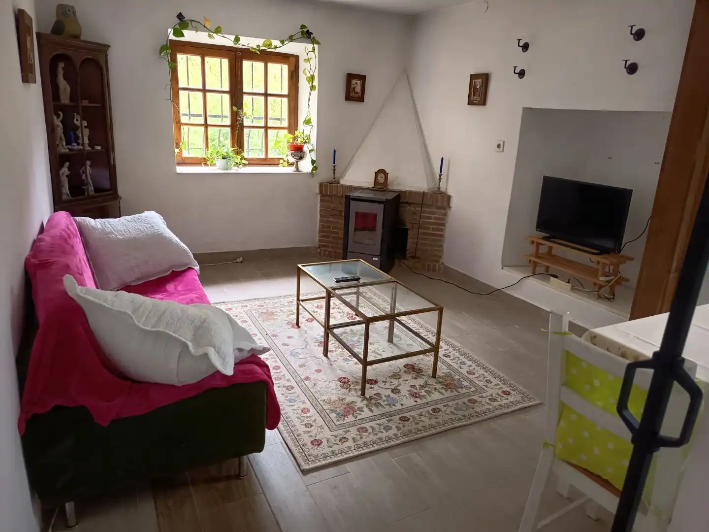 Living room of Houses for rent in Valdés - Luarca  with Heating, Private garden and Parquet flooring
