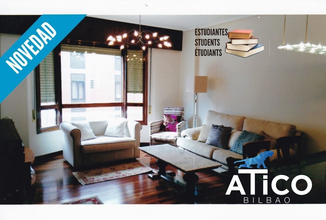 Bedroom of Flat to rent in Bilbao   with Heating, Private garden and Oven