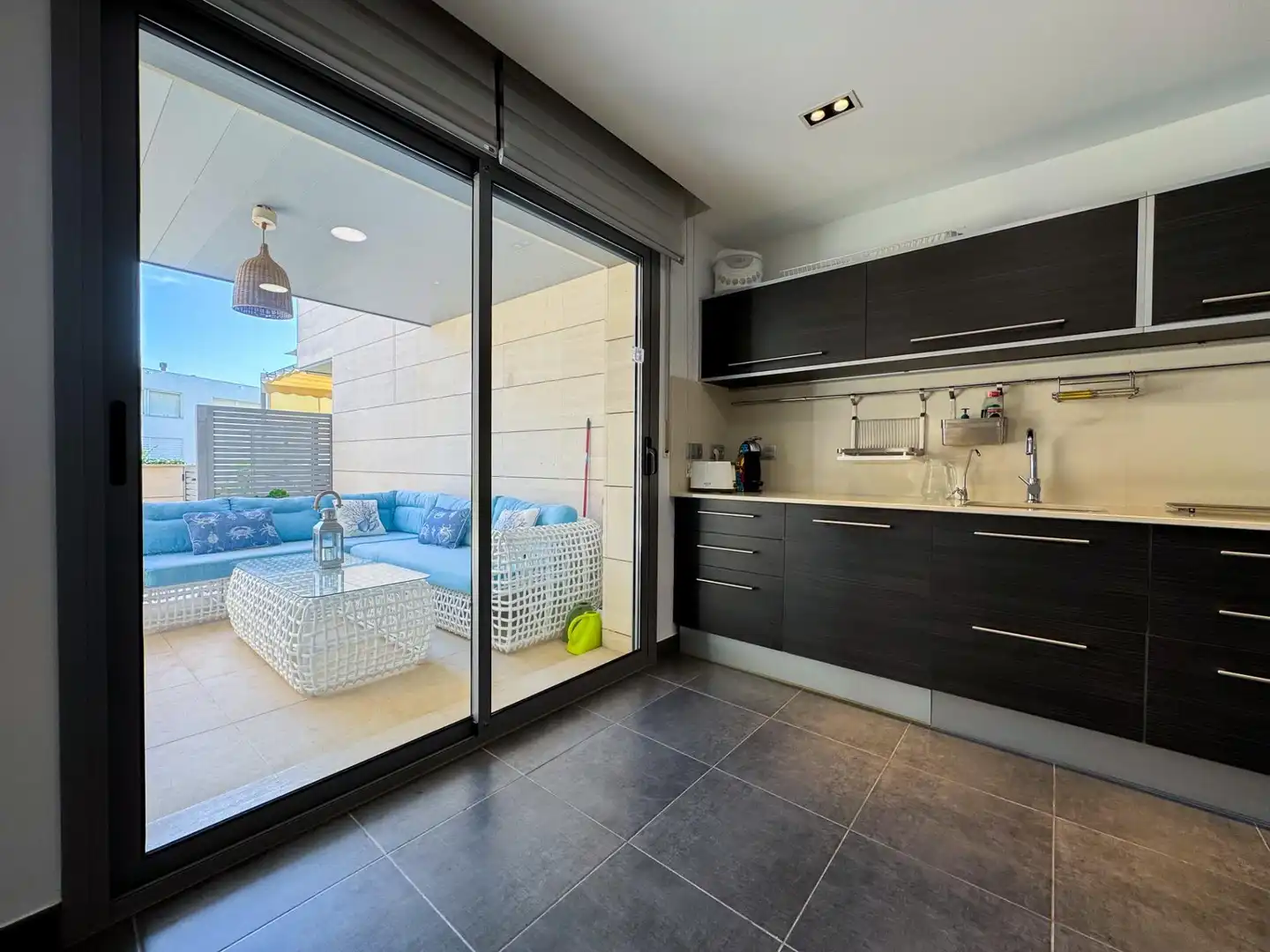 Terraza de Casa o chalet en venta en Torredembarra con Aire acondicionado, Calefacción y Jardín privado