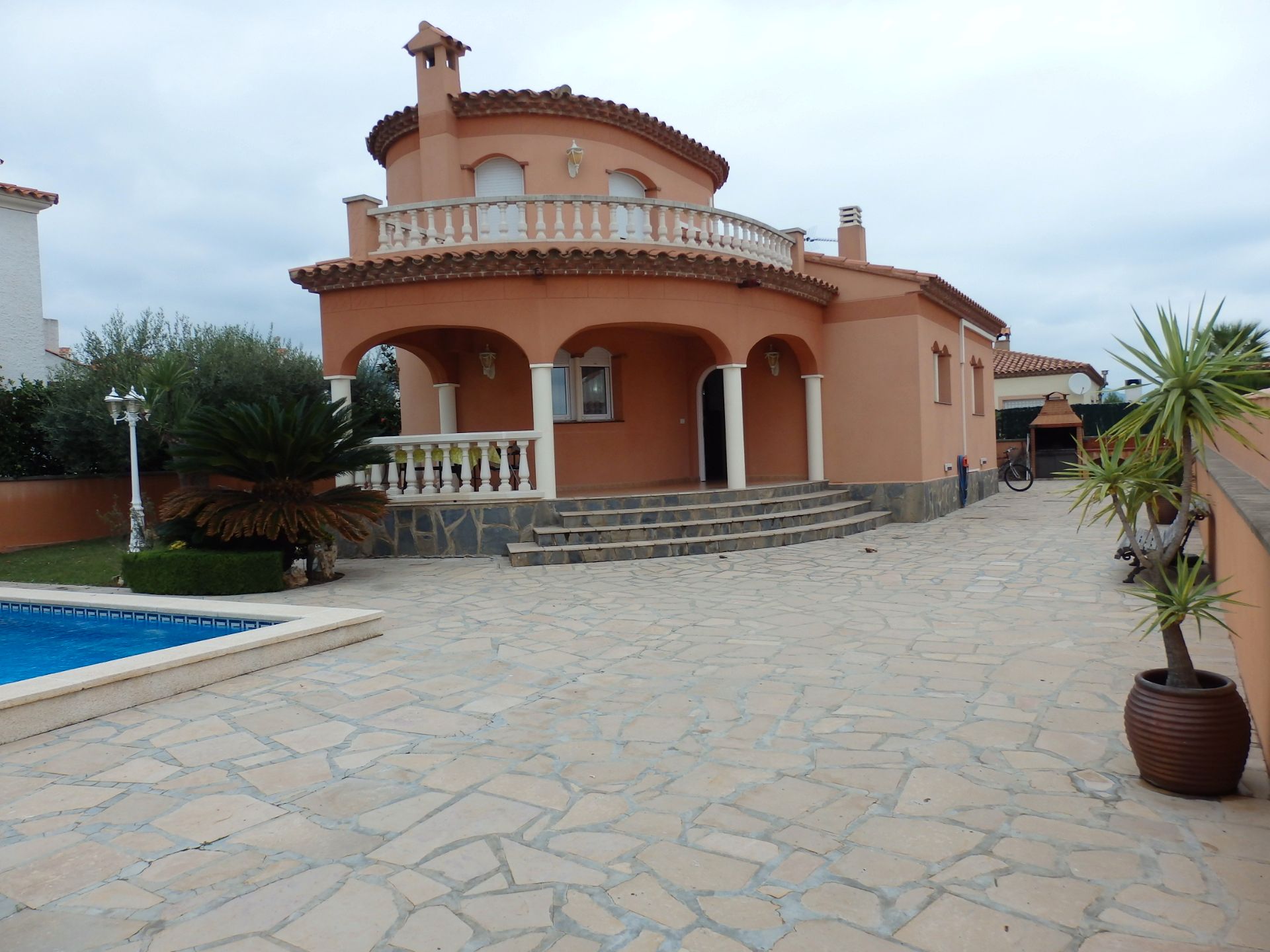 Exterior view of House or chalet for sale in Mont-roig del Camp  with Air Conditioner, Private garden and Terrace