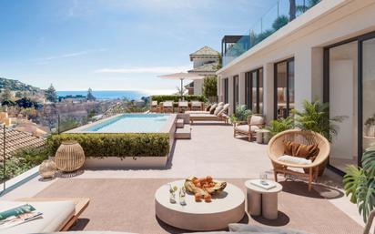 Terrace of Duplex for sale in Málaga Capital  with Air Conditioner, Terrace and Swimming Pool