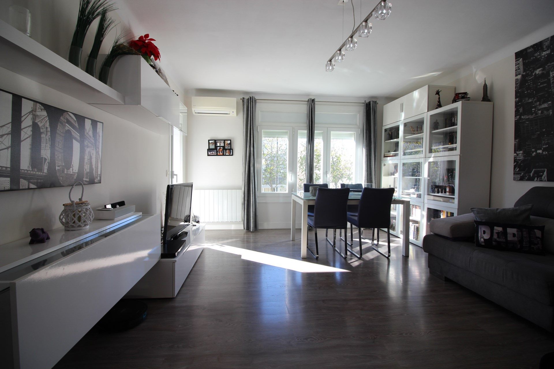 Living room of Flat for sale in Roses  with Heating and Terrace