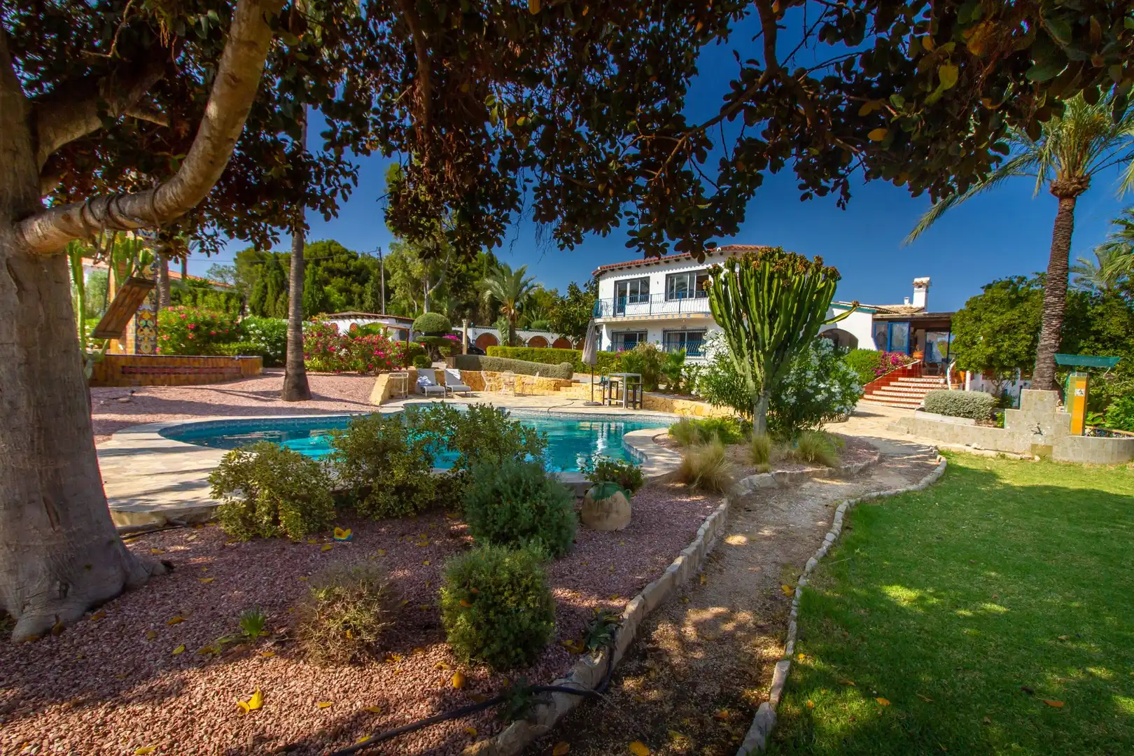 Garden of Houses for sale in L'Alfàs del Pi  with Swimming Pool