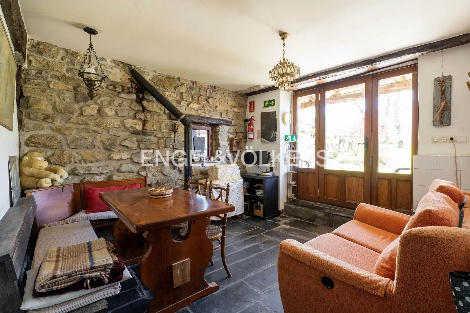 Comedor de Casa o chalet en venta en Errezil con Calefacción, Jardín privado y Terraza