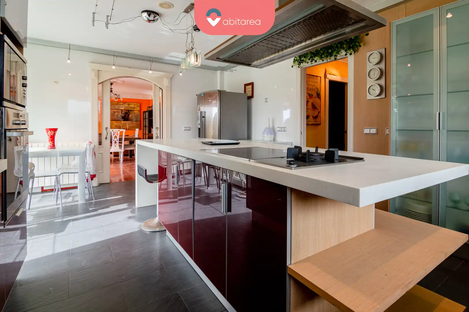 Cocina de Casa o chalet en venta en Santa Cruz de Bezana con Calefacción, Jardín privado y Parquet
