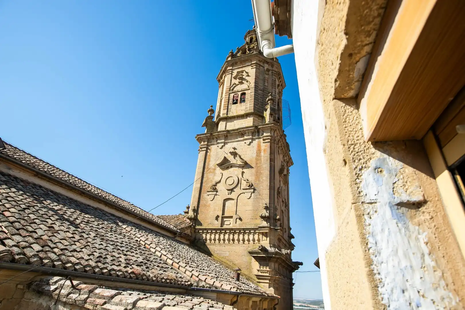Vista exterior de Casa o chalet en venta en Mendigorria con Calefacción