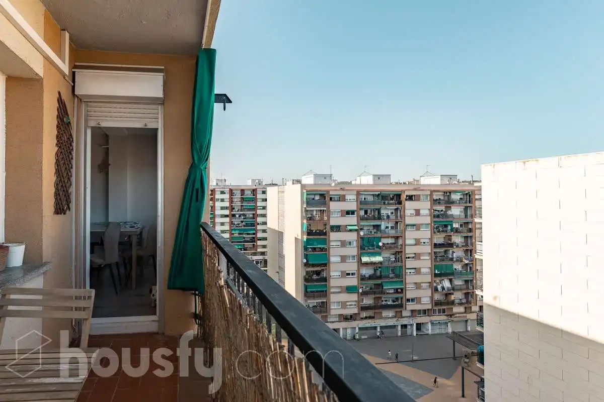Terrasse von Wohnung zum Verkauf in Rubí mit Klimaanlage, Heizung und Parkett