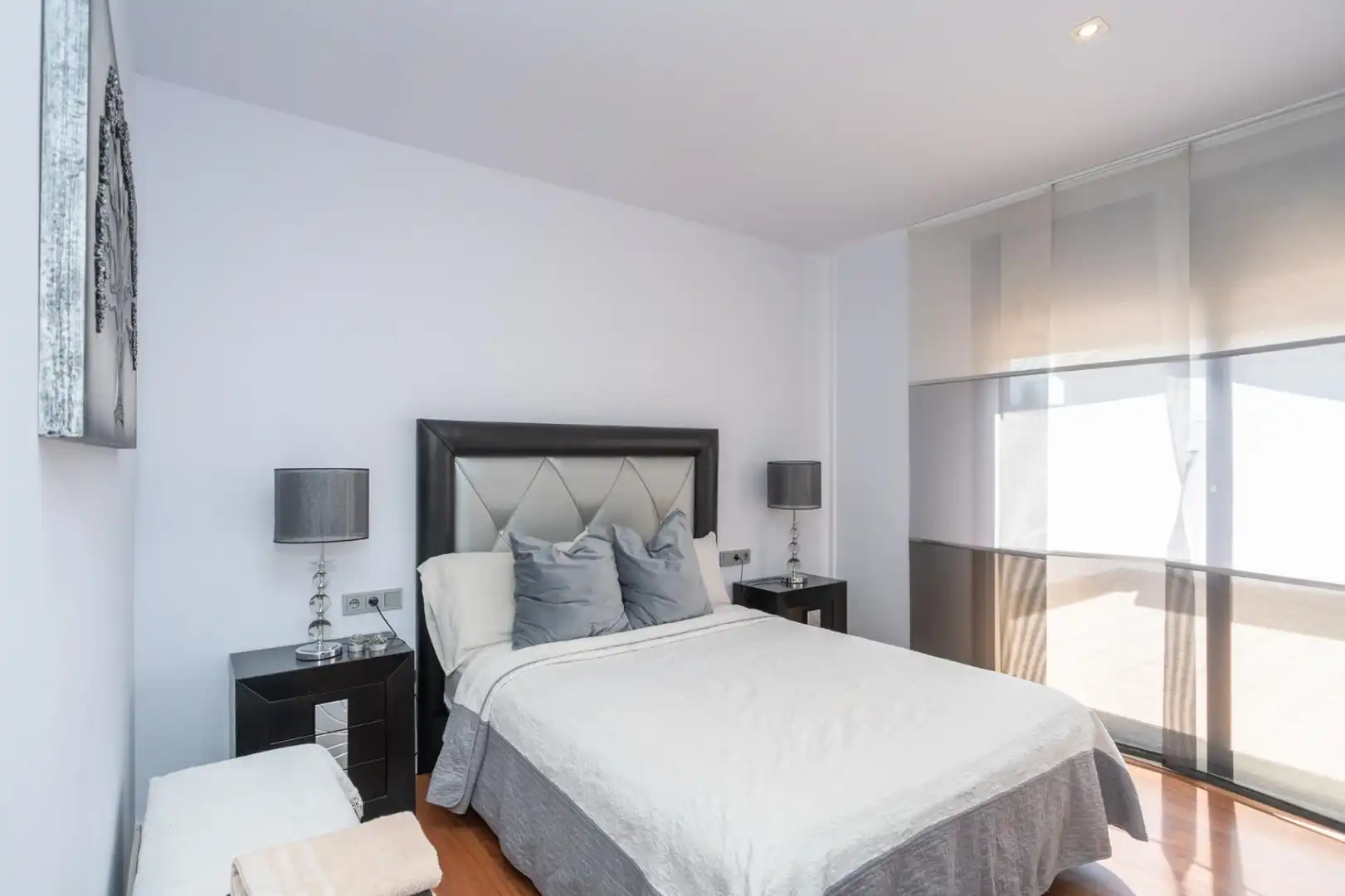 Bedroom of Houses for rent in Girona  with Air Conditioner, Private garden and Terrace
