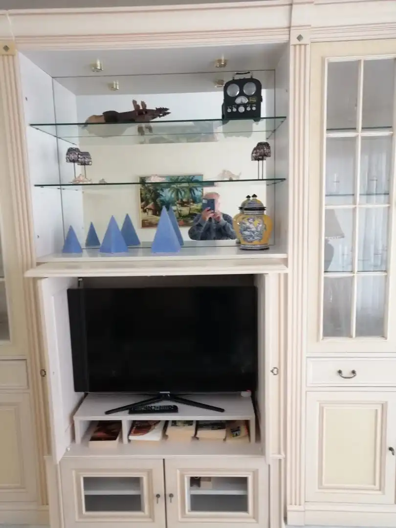 Sala de estar de Piso de alquiler en Benalmádena con Aire acondicionado y Amueblado