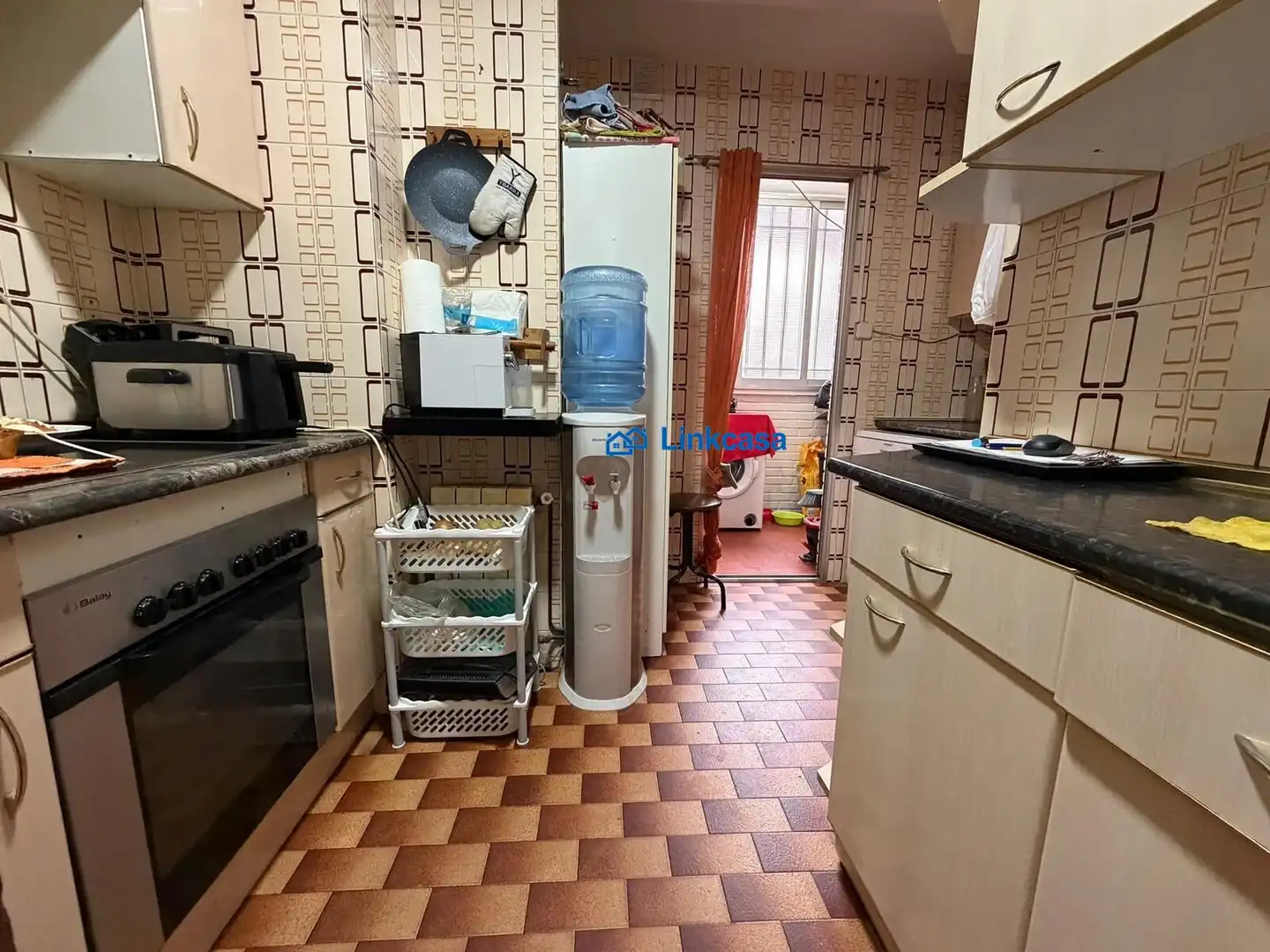 Kitchen of Flat for sale in Fuenlabrada  with Air Conditioner, Heating and Balcony